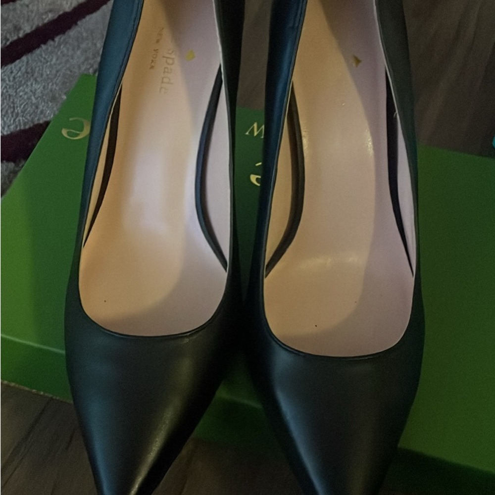 Kate Spade Classic Black Heels